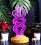 Spiral Şeklinde Gece Lambası, Helezon 3D Led Lamba
