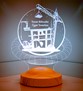 3D İnşaat Mühendisi Hediyesi 3 Boyutlu Led Lamba