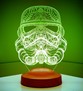 3D Star Wars Askeri Stormtrooper hediye 3 Boyutlu Led Lamba