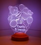 4 Yaşında Bebek Hediyesi 3D Led Lamba