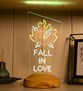 Fall in Love Kalp Figürlü Dekoratif  Neon Lamba