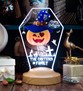 Halloween Cadılar Bayramı Parti Süsü, Halloween Gecesi Temalı LED Lamba, Bal Kabağı, Şapka, Yarasa, Hayalet, Kedi, Tasarımlı Parti Dekorasyonu, Halloween Hediye Fikirleri, İsimli Halloween Süsü