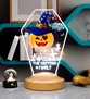 Halloween Cadılar Bayramı Parti Süsü, Halloween Gecesi Temalı LED Lamba, Bal Kabağı, Şapka, Yarasa, Hayalet, Kedi, Tasarımlı Parti Dekorasyonu, Halloween Hediye Fikirleri, İsimli Halloween Süsü