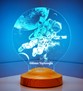 Astronot, Kozmonot, Astronot Hediyesi, Uzay Hediyesi, Kişiye Özel 3D Led Lamba