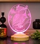 Baykuş Kişiye Özel Led Lamba, Baykuş Tasarımlı 3D Gece Lambası, Baykuş Temalı Dekoratif Lamba, Baykuş Şekilli Hediye