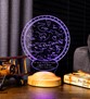Özel Gün Hediyesi Gökyüzü Yıldız Haritası, Horoskop Astroloji Haritası, Sevgiliye Hediye, Kişiye Özel İsimli Led Lamba