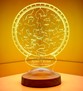 Özel Gün Hediyesi Gökyüzü Yıldız Haritası, Horoskop Astroloji Haritası, Sevgiliye Hediye, Kişiye Özel İsimli Led Lamba
