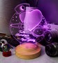 Hemşireye Hediye, Hemşireler Günü Özel İsimli 3D Led Lamba, Tatlı Hemşire Dekoratif Hediye