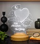 Hemşireye Hediye, Hemşireler Günü Özel İsimli 3D Led Lamba, Tatlı Hemşire Dekoratif Hediye