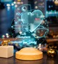 Hemşireye Hediye, Hemşireler Günü Özel İsimli 3D Led Lamba, Tatlı Hemşire Dekoratif Hediye