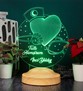 Hemşireye Hediye, Hemşireler Günü Özel İsimli 3D Led Lamba, Tatlı Hemşire Dekoratif Hediye