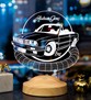 BMW Klasik E30 Cabrio Kişiye Özel, BMW Logolu Hediye 3D Led Lamba, BMW Hayranına Hediye