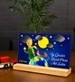 Kişiye Özel Pleksi Renkli Tablo Küçük Prens Çocuk Doğum Günü Hediyesi Özel Hediye Paketli