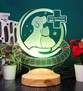 Dünya Veteriner Hekimler Günü Hediyesi, Kişiye Özel Veteriner Hekim 3D Led Lamba