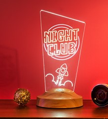 Nigth Club Figürlü Dekoratif  Neon Lamba