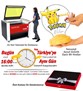 Pikachu, Pokemon Temalı Gece Lambası, Pikachu Kişiye Özel Masa Lambası, Pokemon Çizgi Film Karakteri, Nostaljik Lamba, Çocuk Odası Dekor Lamba