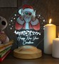 Renkli Baskı Noel Baba Yılbaşı Hediyesi Kişiye Özel Gece Lambası, 3D Led Lamba, Yeni Yıl Hediyesi