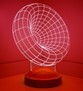 Gravity, Solucan Deliği 3D Led Lamba, Boom Led 3 Boyutlu Lamba