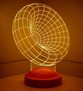 Gravity, Solucan Deliği 3D Led Lamba, Boom Led 3 Boyutlu Lamba