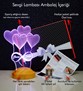 Gravity, Solucan Deliği 3D Led Lamba, Boom Led 3 Boyutlu Lamba
