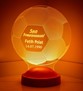 Kişiye Özel 3 Boyutlu Futbol Topu Led Lamba