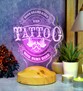 Tattoo, Dövme Severlere Hediye, Dövmeci Hediyesi, Tattoo Artistlerine Hediye Led Lamba