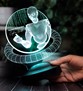 Web Tasarımcı hediyesi, Grafiker Hediyesi, Developer Hediyesi, Yazılımcılar İçin Hediye, Matrix Temalı 3D Led Lamba