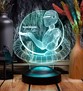 Yazılım Mühendisi Hediyesi, Yapay Zeka Mühendisi, Bilgisayar Mühendisi Hediyesi Kişiye Özel 3D Led Lamba, Yazılımcı Hediyesi