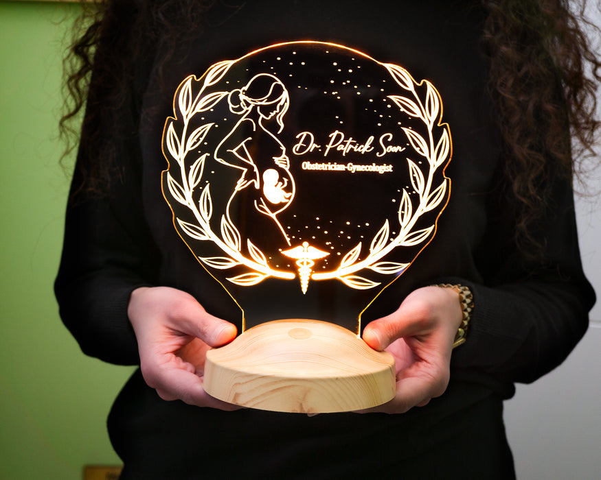 Jinekologlara Özel Hediye Lamba – Kadın Doğum Doktoruna Anlamlı Hediye - jinekolog Hediyesi