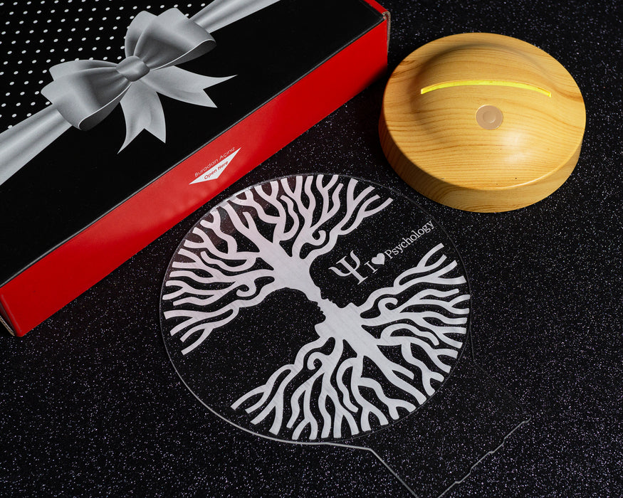 Psikolog Doktor Hediyesi, Psikiyatr, Psikiyatri Doktoruna Hediye Kişiye Özel Led Lamba