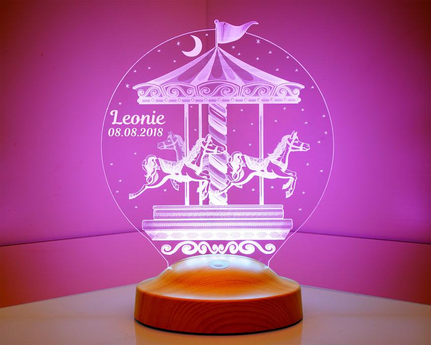 Yeni Yıl Hediyesi Kişiye Özel Atlı Karınca Led Lamba