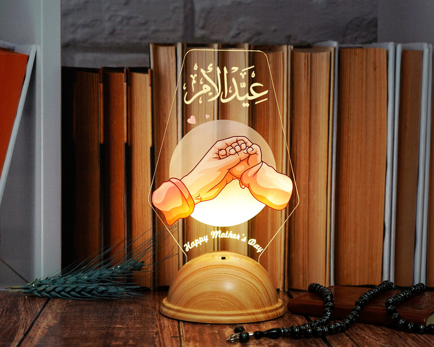 Anne Adayına Özel Tasarımlı LED Lamba – İlk Anneler Günü Hediyesi Olarak Anlamlı ve Kişisel Bir Seçim