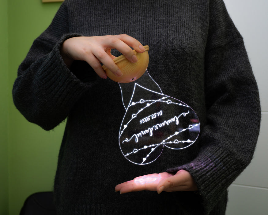 Sevgiliye Özel İsimli Kalp Led Gece Lambası - 14 Şubat, Doğum Günü ve Yıldönümü Hediyesi | Eşe, Nişanlıya Romantik Hediye