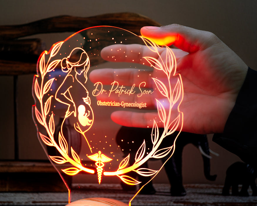 Jinekologlara Özel Hediye Lamba – Kadın Doğum Doktoruna Anlamlı Hediye - jinekolog Hediyesi