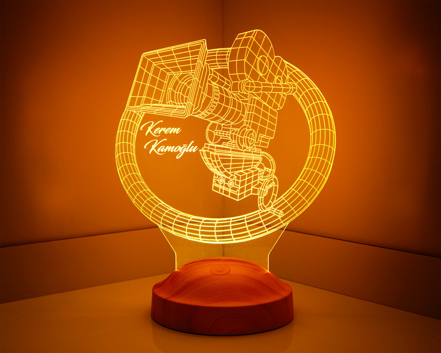 Kameraman veya Kamera Operatörü için Hediye, Sinema Kamera Led Lamba