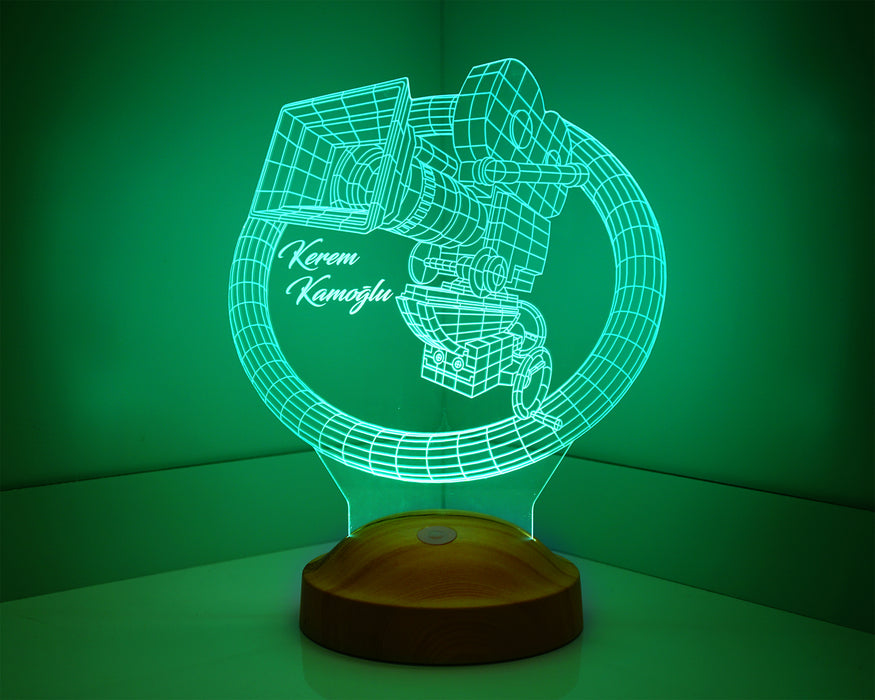 Kameraman veya Kamera Operatörü için Hediye, Sinema Kamera Led Lamba