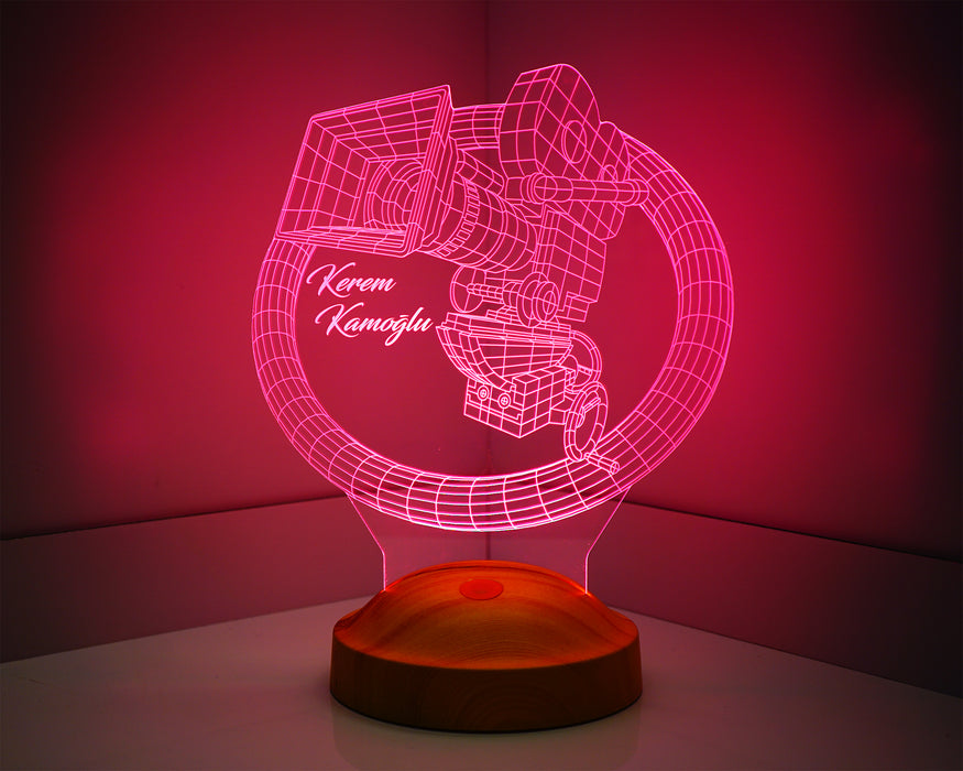 Kameraman veya Kamera Operatörü için Hediye, Sinema Kamera Led Lamba