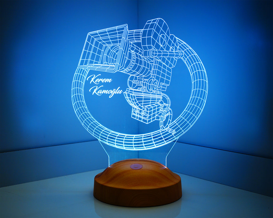 Kameraman veya Kamera Operatörü için Hediye, Sinema Kamera Led Lamba