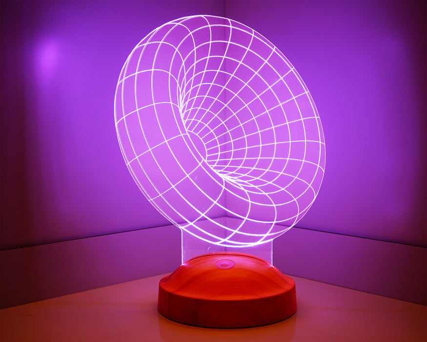 Gravity, Solucan Deliği 3D Led Lamba, Boom Led 3 Boyutlu Lamba