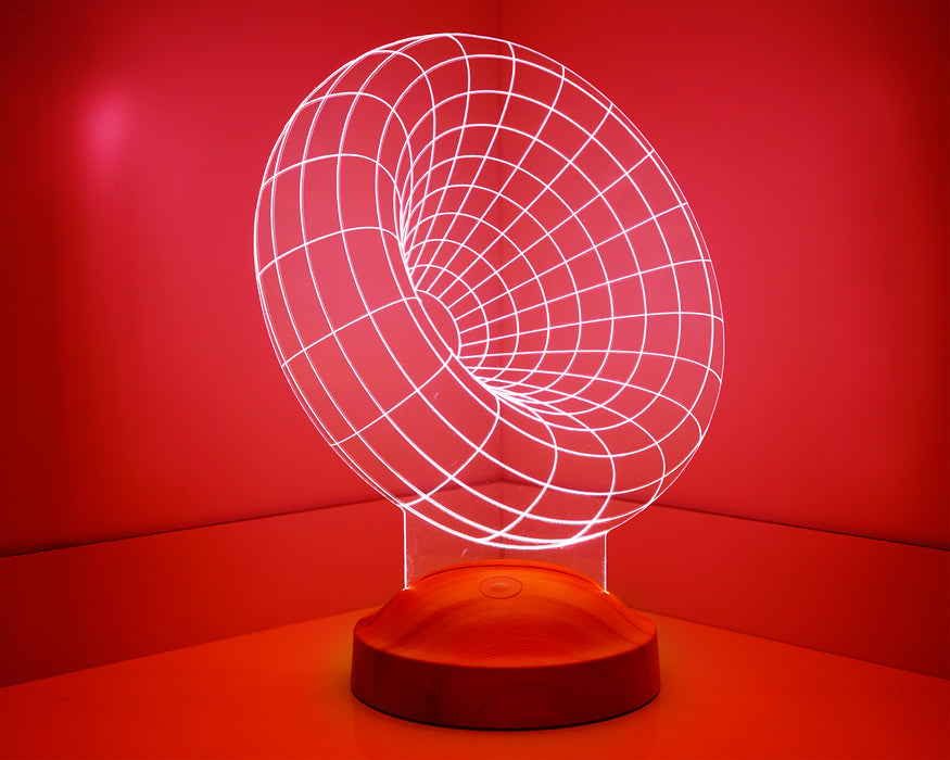 Gravity, Solucan Deliği 3D Led Lamba, Boom Led 3 Boyutlu Lamba