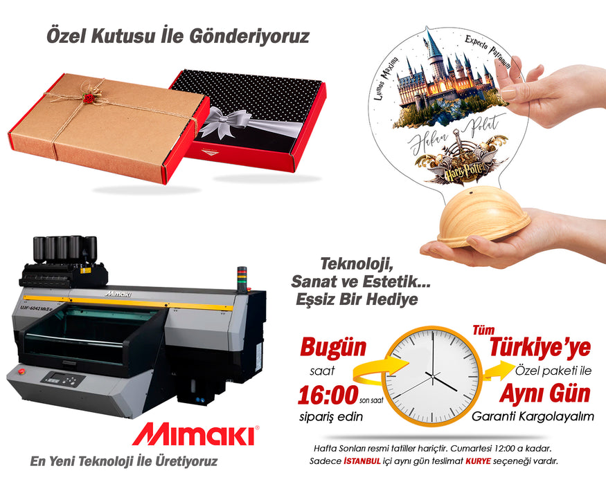 İsimli Hogwarts Lamba – Harry Potter Figürlü Hediye