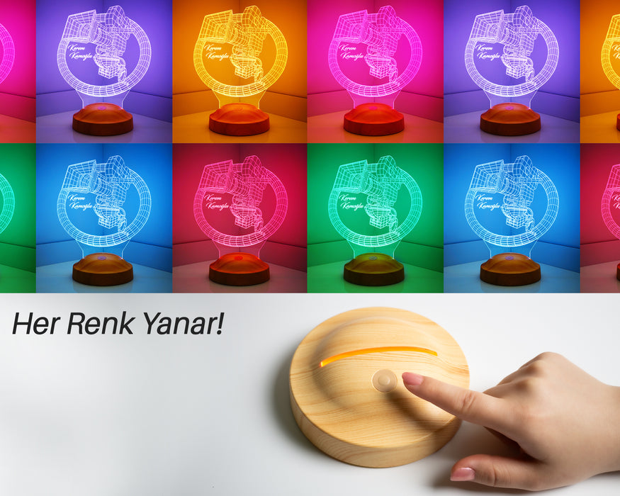 Kameraman veya Kamera Operatörü için Hediye, Sinema Kamera Led Lamba