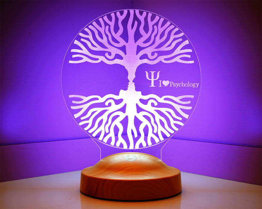Psikolog Doktor Hediyesi, Psikiyatr, Psikiyatri Doktoruna Hediye Kişiye Özel Led Lamba
