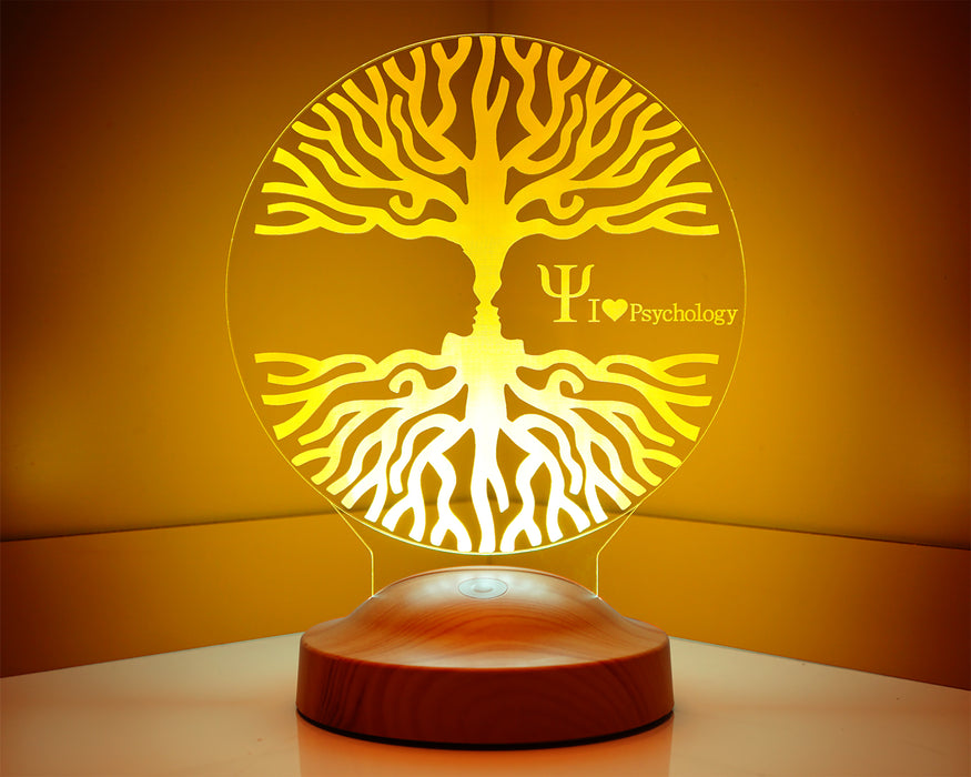 Psikolog Doktor Hediyesi, Psikiyatr, Psikiyatri Doktoruna Hediye Kişiye Özel Led Lamba