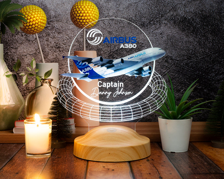 Airbus A380 LED Lamba – Pilotlara ve Uçak Tutkunlarına Özel Hediye
