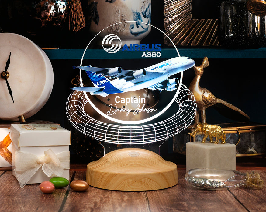 Airbus A380 LED Lamba – Pilotlara ve Uçak Tutkunlarına Özel Hediye
