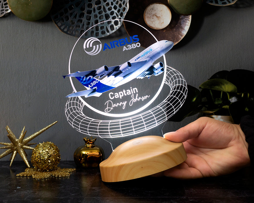 Airbus A380 LED Lamba – Pilotlara ve Uçak Tutkunlarına Özel Hediye