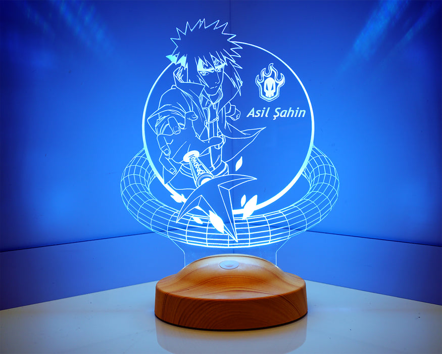 Naruto Namikaze Minato Anime Çocuk Hediyesi 3D Led Lamba