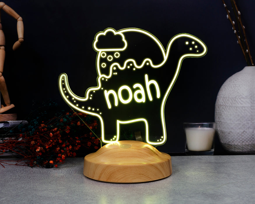 Sevimli Dinozor Gece Lambası – Çocuklara Özel Hediye