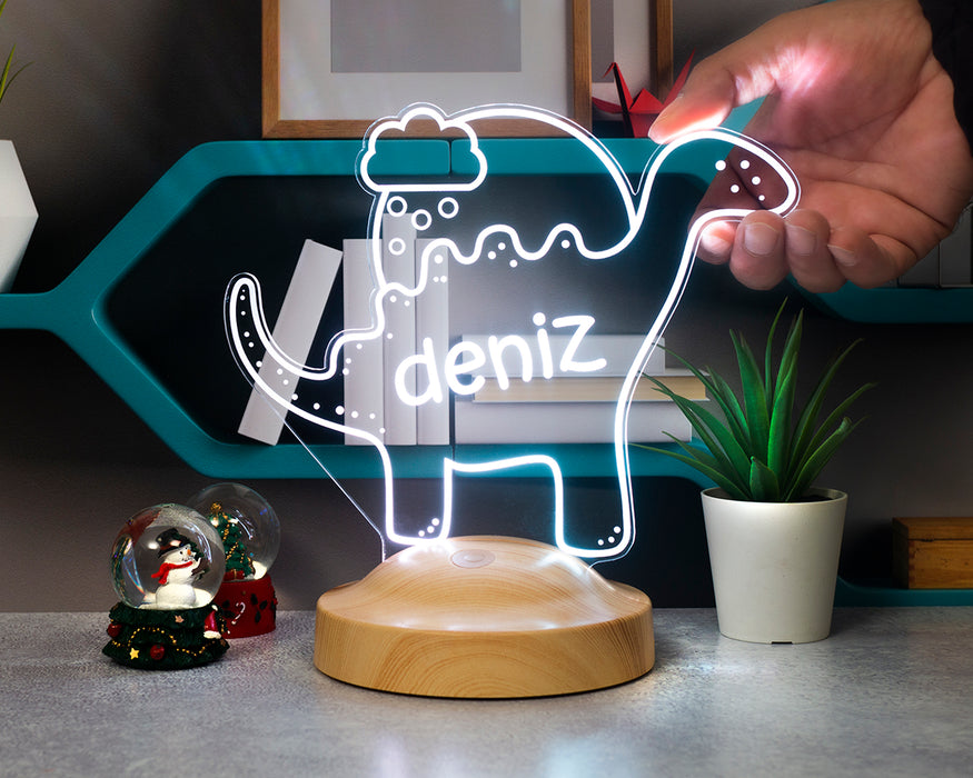 Sevimli Dinozor Gece Lambası – Çocuklara Özel Hediye